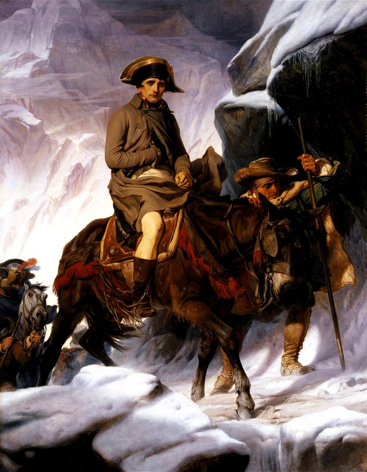 Paul Delaroche - Napoleon Crossing the Alps - Google Art Project 2