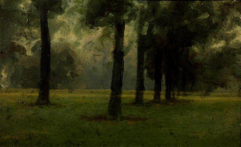 Paul Fordyce Maitland (1863-1909) - Autumn, Kensington Gardens - T03632 - Tate