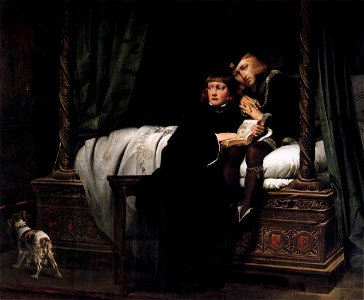 Paul Delaroche - The Death of the Sons of King Edward in the Tower - WGA6265