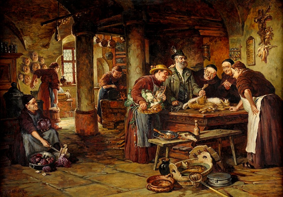 Paul Gericke In der Klosterküche