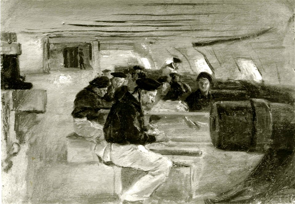 Paul Hoecker-Batterie an Bord
