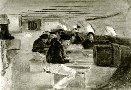 Paul Hoecker-Batterie an Bord