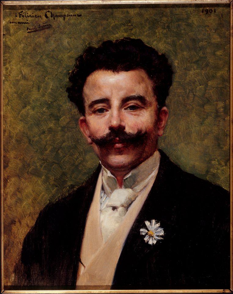 Paul Jean Marie Saïn - Portrait de Félicien Champsaur (1859-1934), romancier - P2795 - Musée Carnavalet