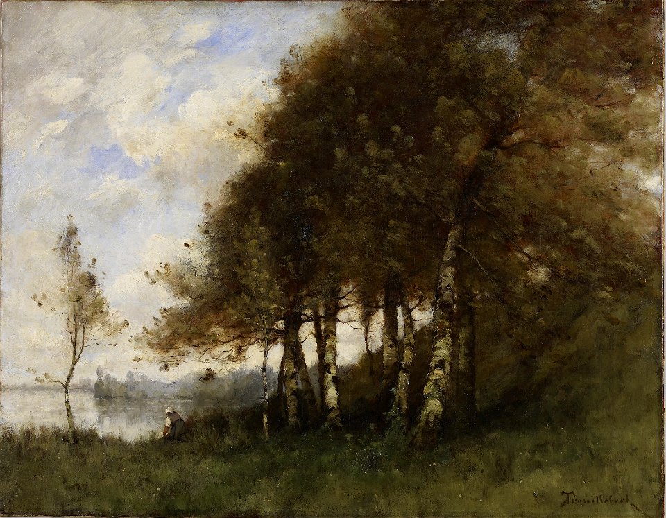 Paul Désiré Trouillebert - Landscape - Walters 372622