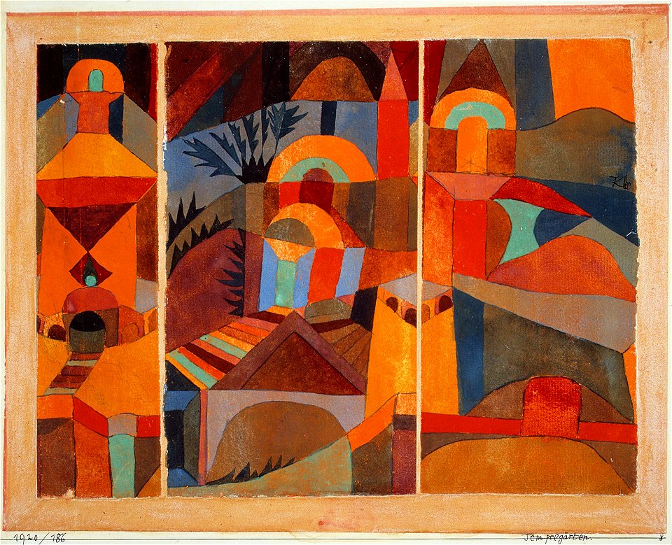 Paul Klee - Tempelgärten