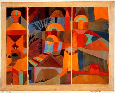 Paul Klee - Tempelgärten