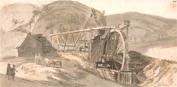 Paul Sandby - Lord Hopetoun's Lead Mines - Google Art Project