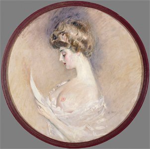 Paul Helleu - Portrait de Marthe Letellier, née Fourton - P1900 - Musée Carnavalet