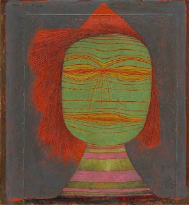 Paul klee actors mask 1924