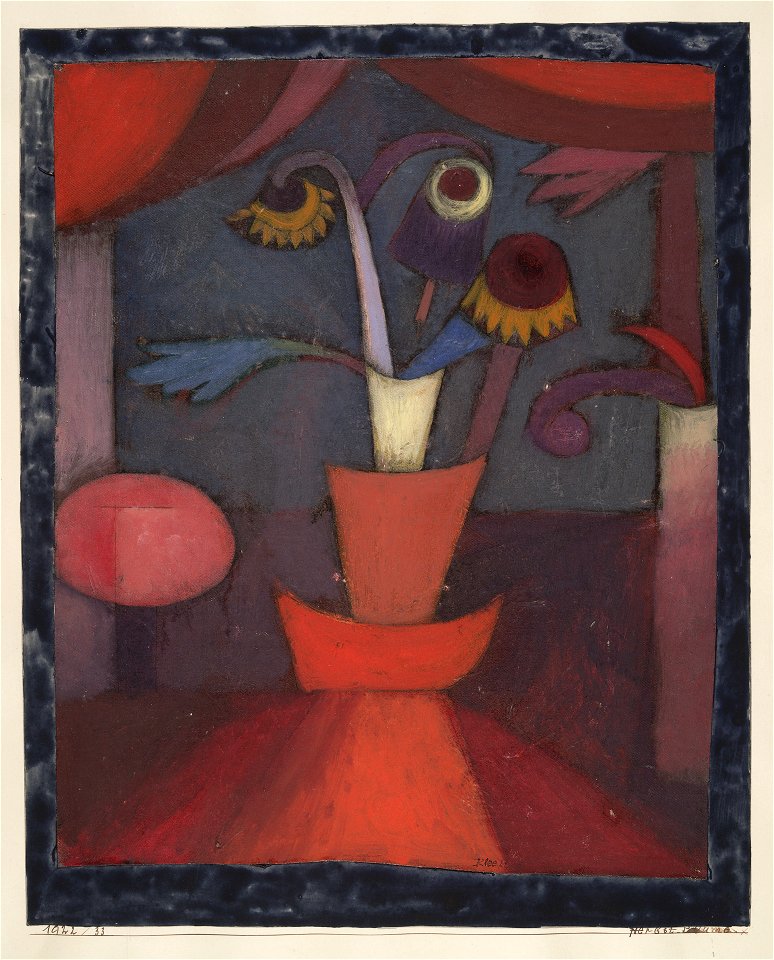 Paul Klee - Autumn Flower - 1941.534 - Yale University Art Gallery