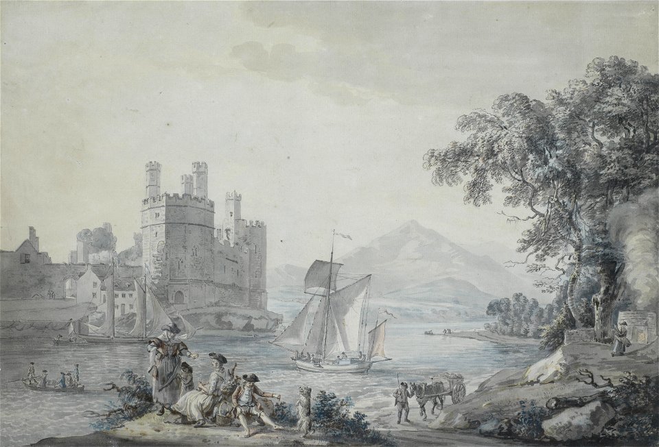 Paul Sandby Caernarvon Castle