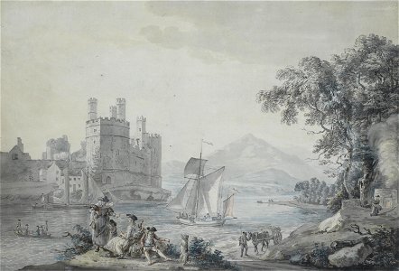 Paul Sandby Caernarvon Castle