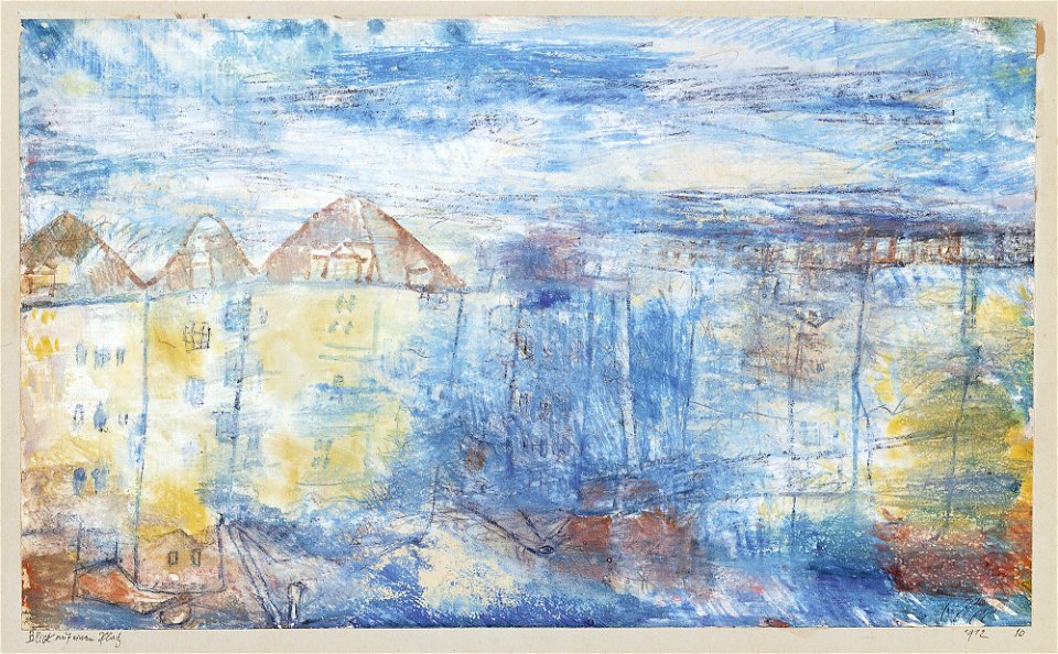 Paul Klee - Blick auf einen Platz (1912)