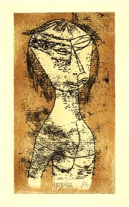 Paul Klee Die Heilige vom innern Licht 1921 b