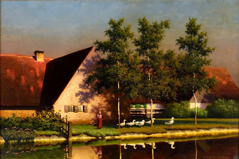 Paul Keller-Reutlingen Sommermorgen