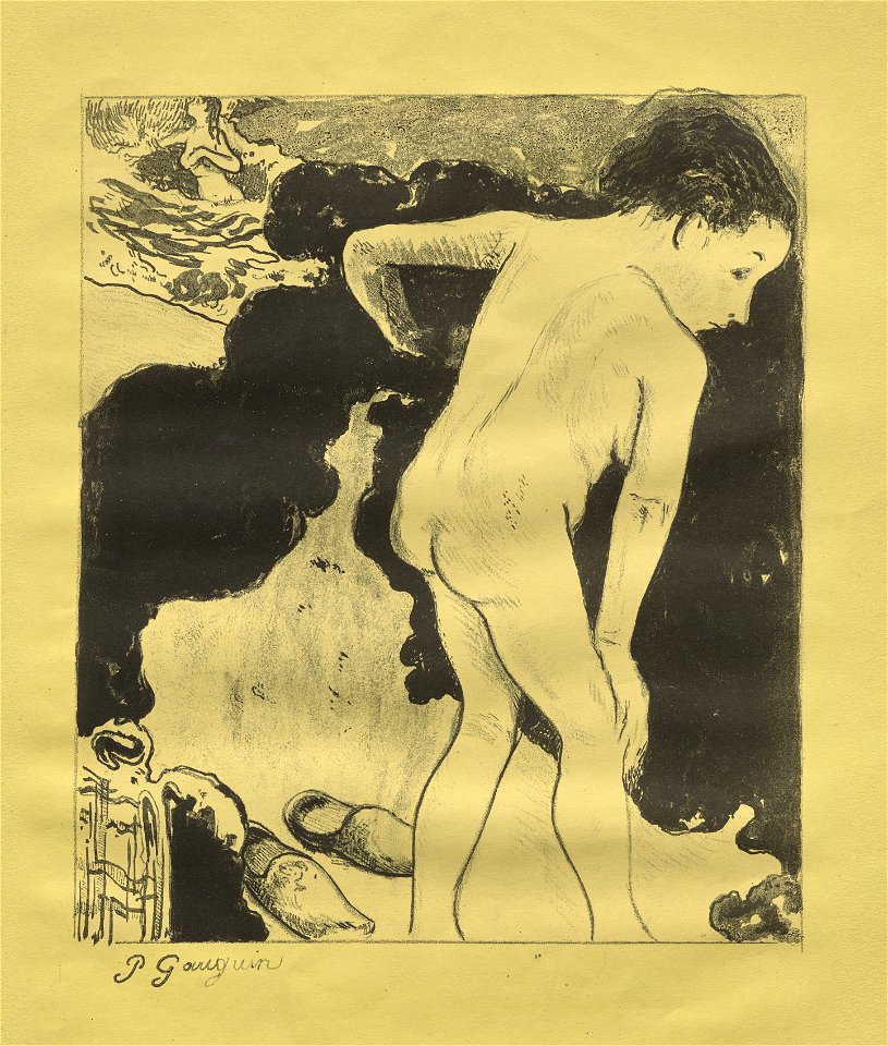 Paul Gauguin (French, 1848-1903) - Breton Bathers - 1972.229 - Cleveland Museum of Art