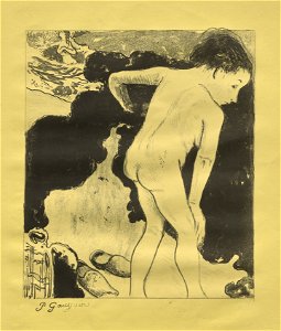 Paul Gauguin (French, 1848-1903) - Breton Bathers - 1972.229 - Cleveland Museum of Art