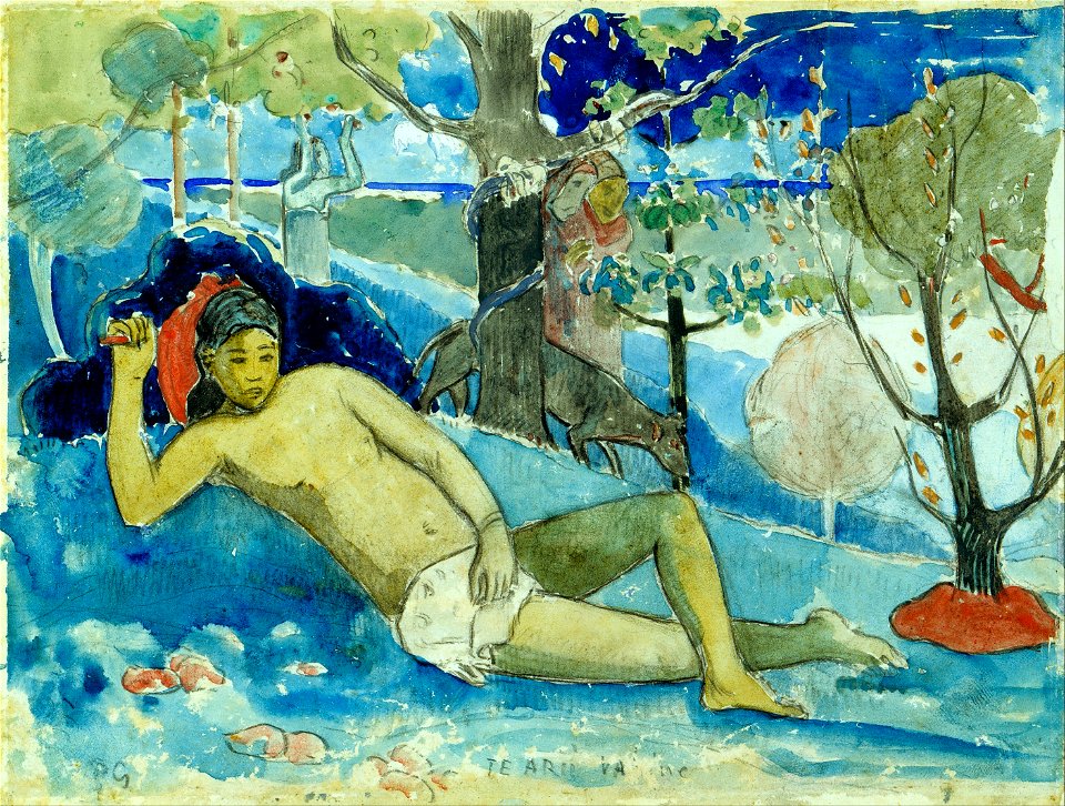 Paul Gauguin - Te arii vahine (The Queen of Beauty or The Noble Queen) - Google Art Project