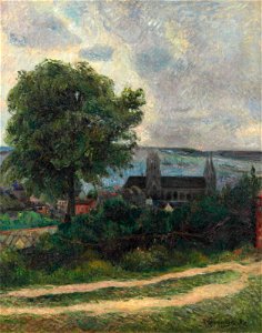 Paul gauguin rouen leglise saint-ouen)