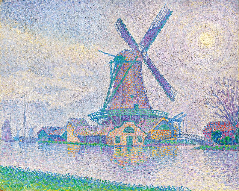 Paul signac moulin dedam