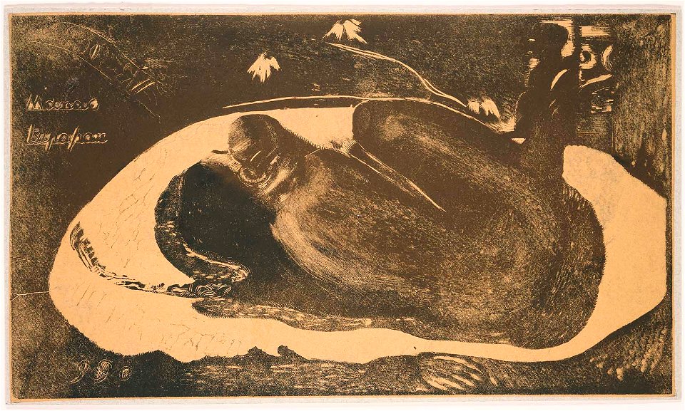Paul Gauguin - Manao Tupapau (The Spirit of the Dead Watching) - MFA 60.323