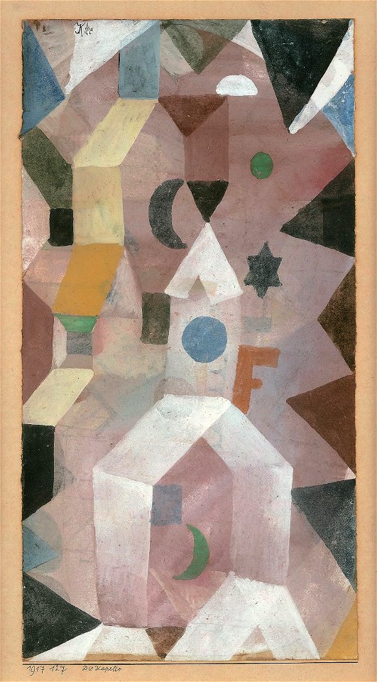 Paul Klee Die Kapelle 1917