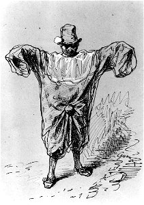 Paul Gavarni - Man in a Clown Suit - Walters 371448