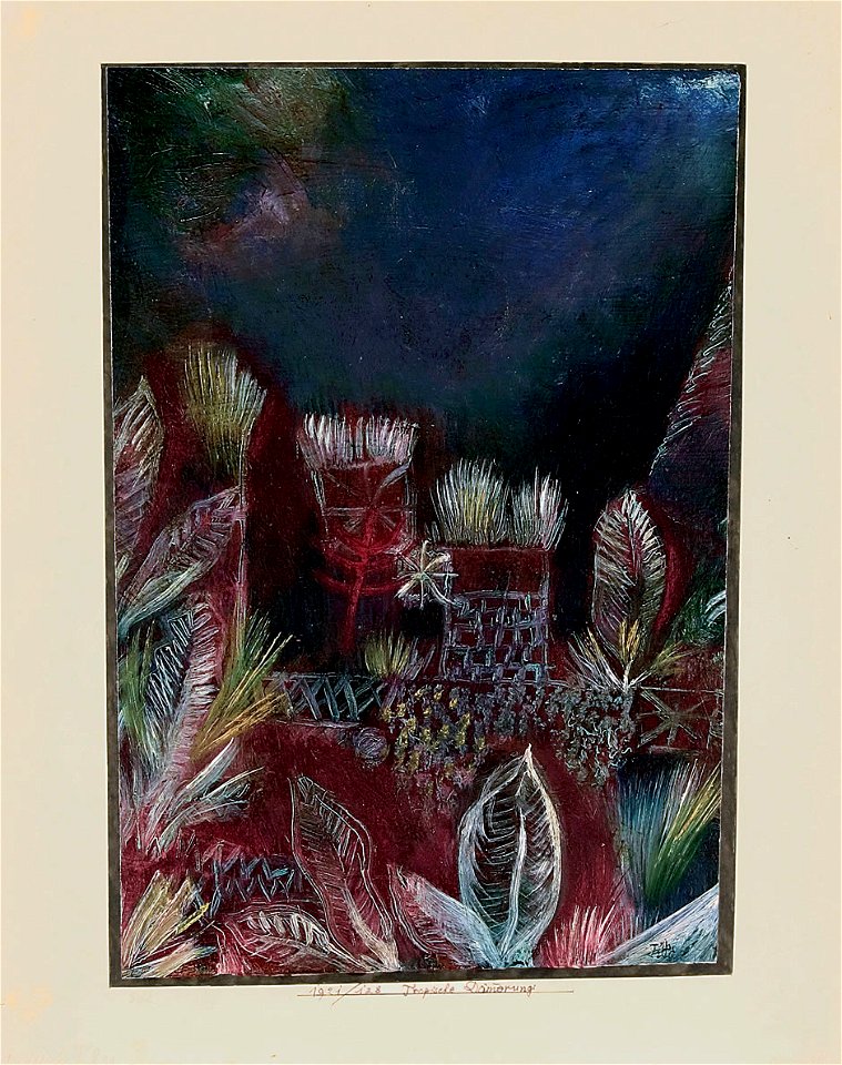 Paul Klee Tropische Dämmerung