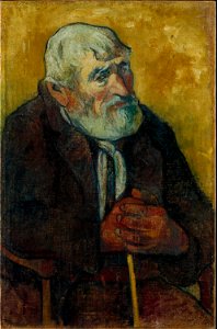 Paul Gauguin - Vieil homme au bâton - PPP623 - Musée des Beaux-Arts de la ville de Paris