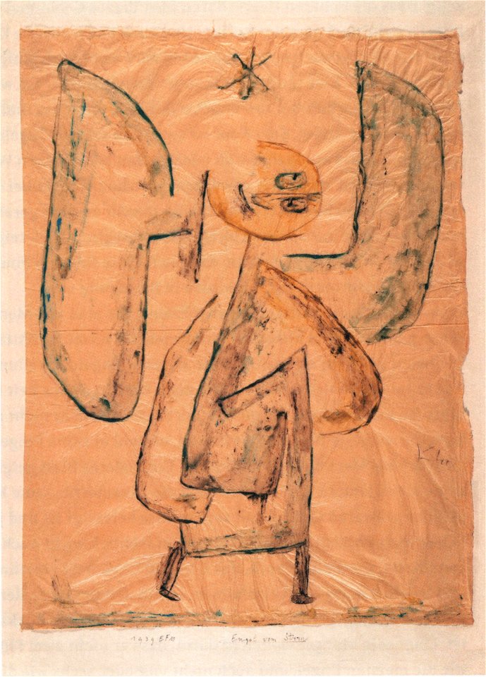 Paul Klee ~ Engel vom Stern ~ 1939