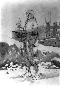 Paul Gavarni - The Twelve Months - January - Walters 371463