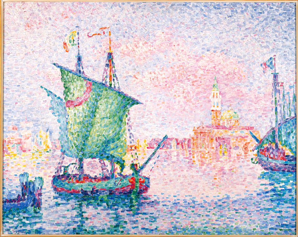 Paul Signac - Venice, The Pink Cloud, 1909 - Google Art Project