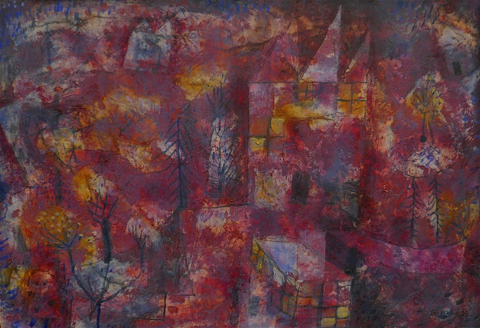 Paul Klee-Paysage à l'enfant-Musée de Grenoble