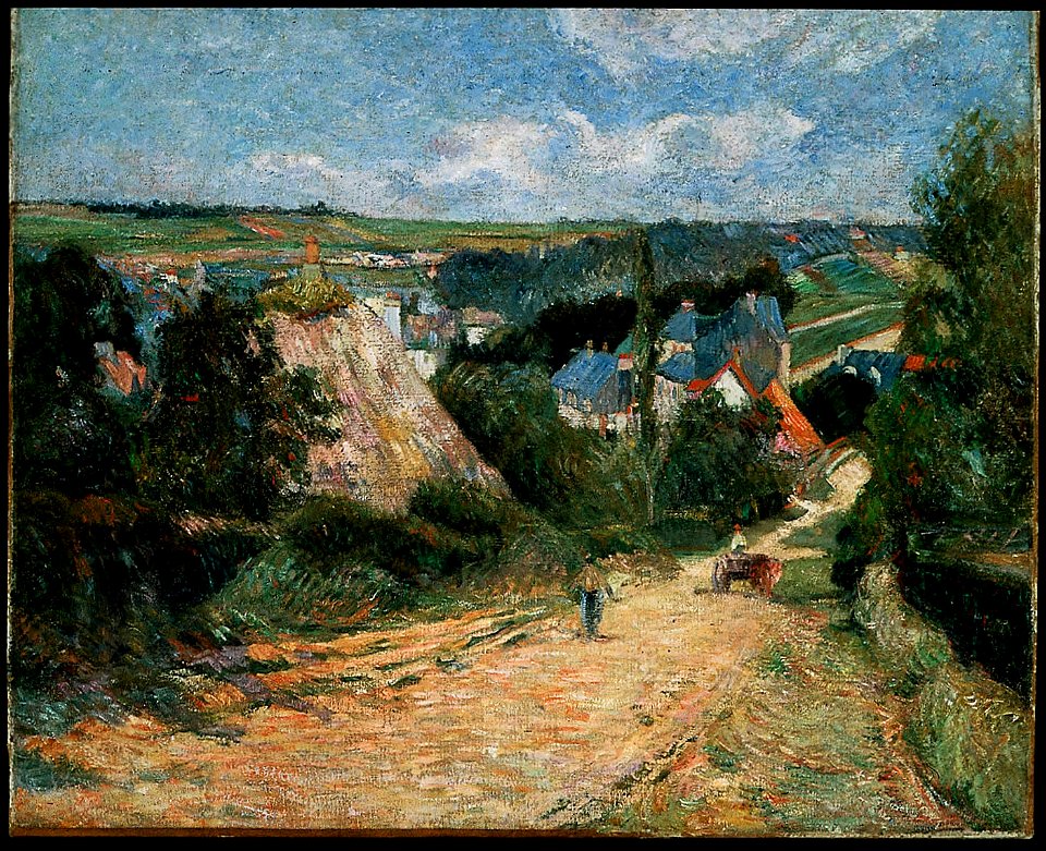 Paul Gauguin - Entrance to the Village of Osny