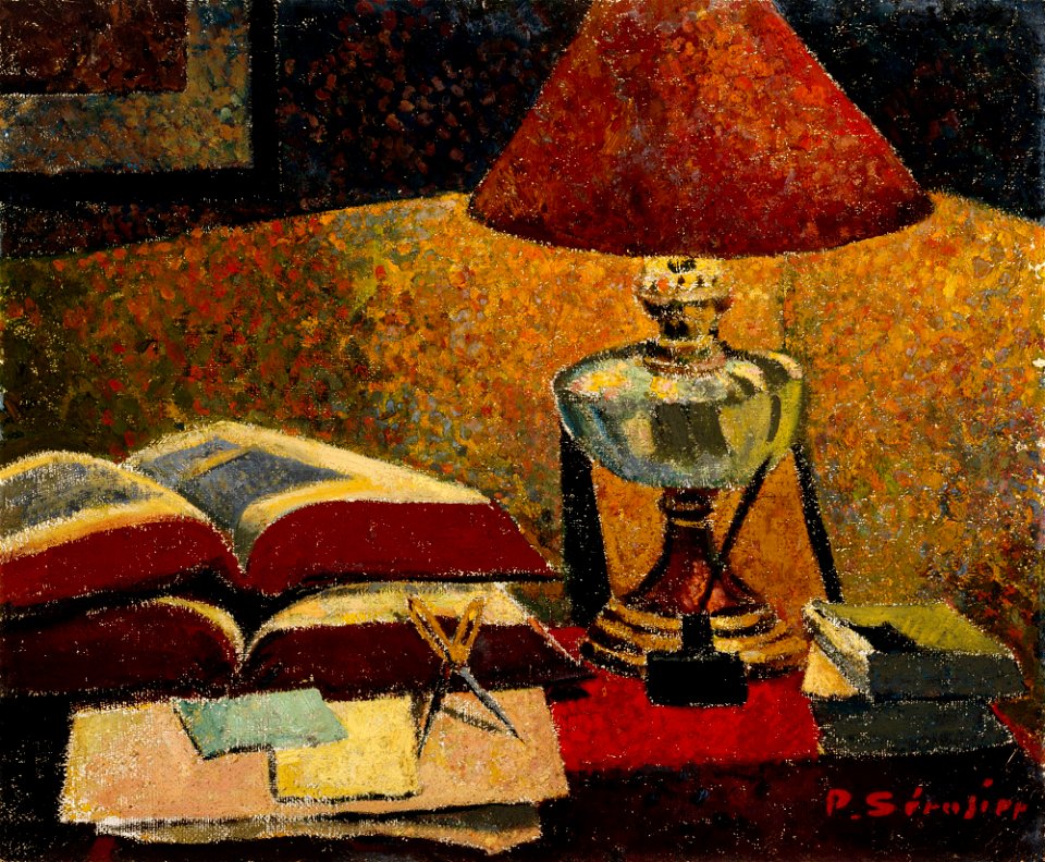 Paul Sérusier - Under the Lamp - A II 1461 - Finnish National Gallery