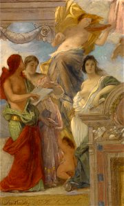 Paul Jacques Aimé Baudry - Study for an Architectural Decoration - 81.2 - Indianapolis Museum of Art