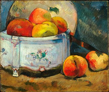 Paul Gauguin - Still Life with Peaches - 1958.291 - Fogg Museum