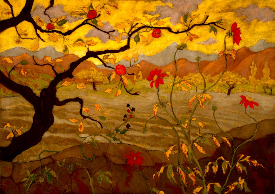 Paul Ranson - Apple Tree with Red Fruit - 98.248 - Museum of Fine Arts