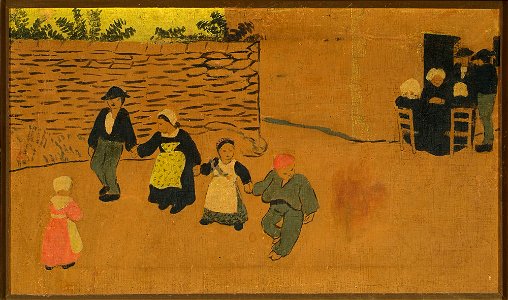 Paul Sérusier - Breton panel with children - M.Ob.1215 - National Museum in Warsaw
