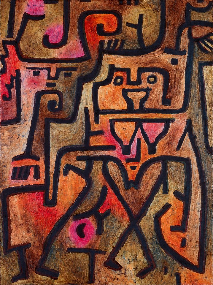 Paul Klee - Forest Witches - Google Art Project