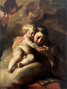 Paul Troger Antonius mit dem Christuskind