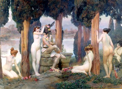 Paul Jean Gervais, La Folie de Titania, Musée des Augustins (2004 1 188)