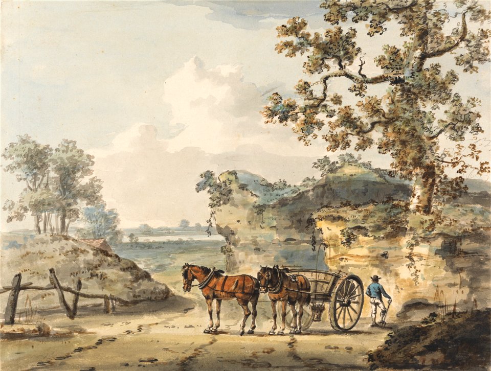 Paul Sandby - A Sandpit - Google Art Project