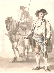 Paul Sandby - London Cries- A Tinker and His Wife - Google Art Project