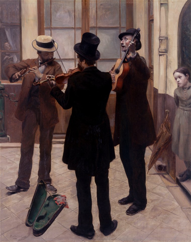 Paul-Albert (dit Albert) Bartholomé - Les musiciens - PDUT1460 - Musée des Beaux-Arts de la ville de Paris