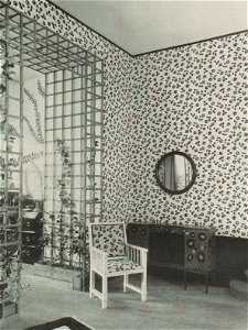Paul Poiret-- - Vorraum zum Speisezimmer. Ausstellung bei Herrmann Gerson, Berlin, 1913