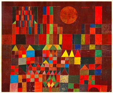 Paul klee castle and sun