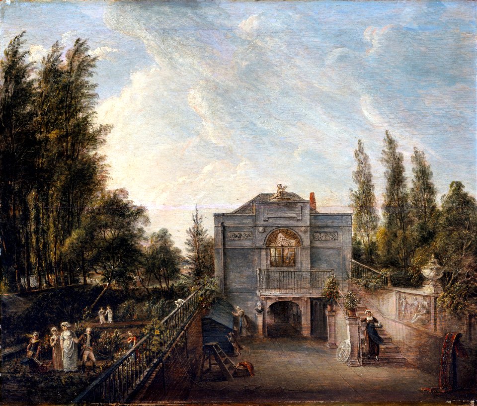Paul Sandby - The Artist's Studio, Bayswater - 94.1076 - Museum of Fine Arts