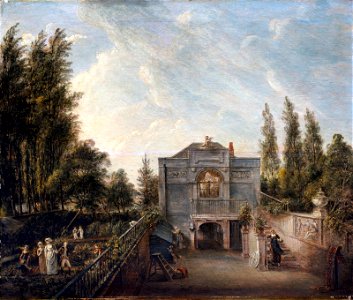 Paul Sandby - The Artist's Studio, Bayswater - 94.1076 - Museum of Fine Arts