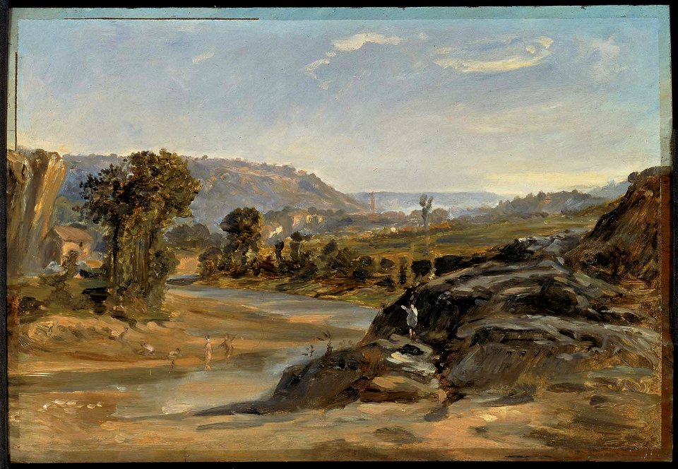 Paul Huët - Landscape in the South of France - 1987.257 - Museum of Fine Arts